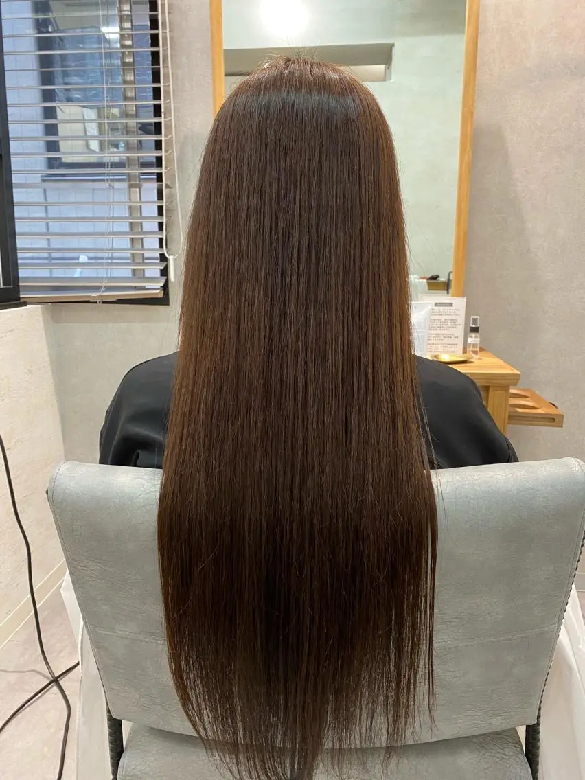 ロング blue ブルーのヘアスタイル
