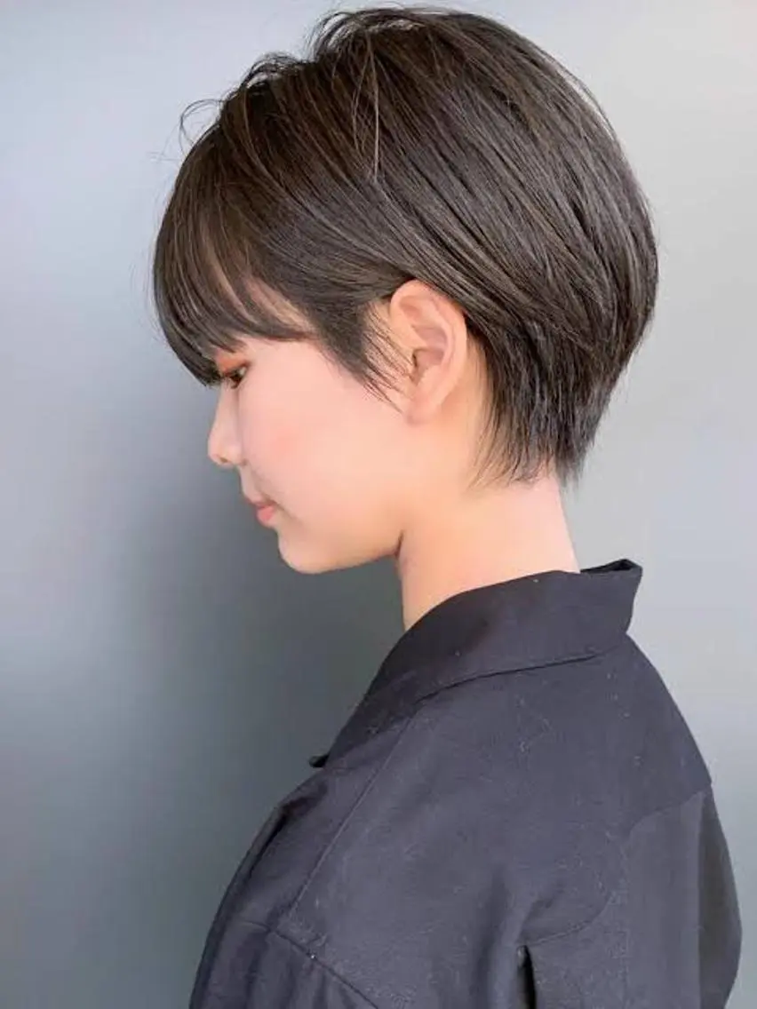 ショート ショートヘア 門野 鈴々のヘアスタイル
