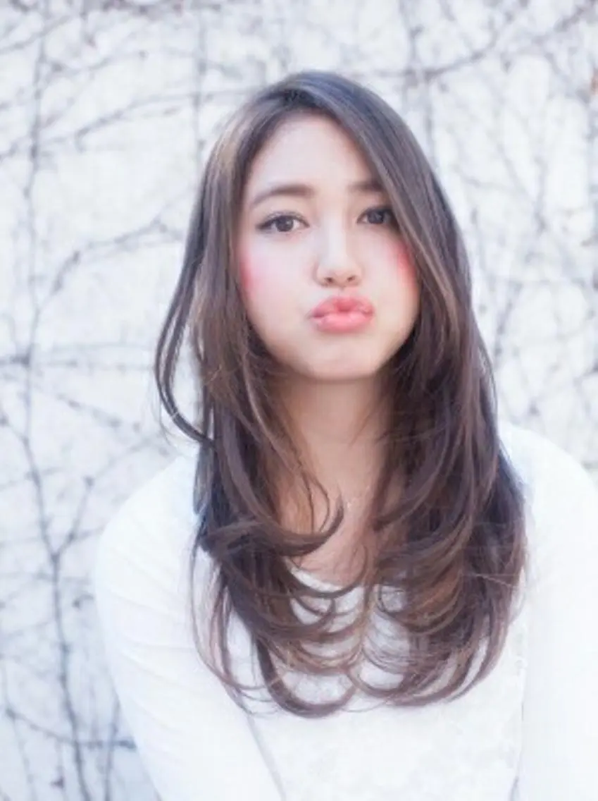 ロング セミロング カラー パーマ 髪質改善サロン✨OR ANGE⭐️STARのヘアスタイル