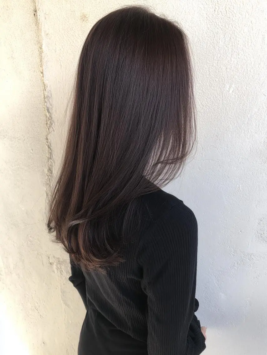 ロング 縮毛矯正 三原 賢二 【縮毛矯正】のヘアスタイル
