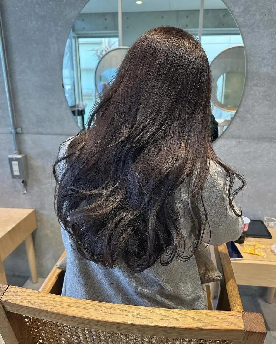 ロング ヘアカラー トリートメント 🫧韓国/艶髪/暗髪 /CITY🫧表参道のヘアスタイル
