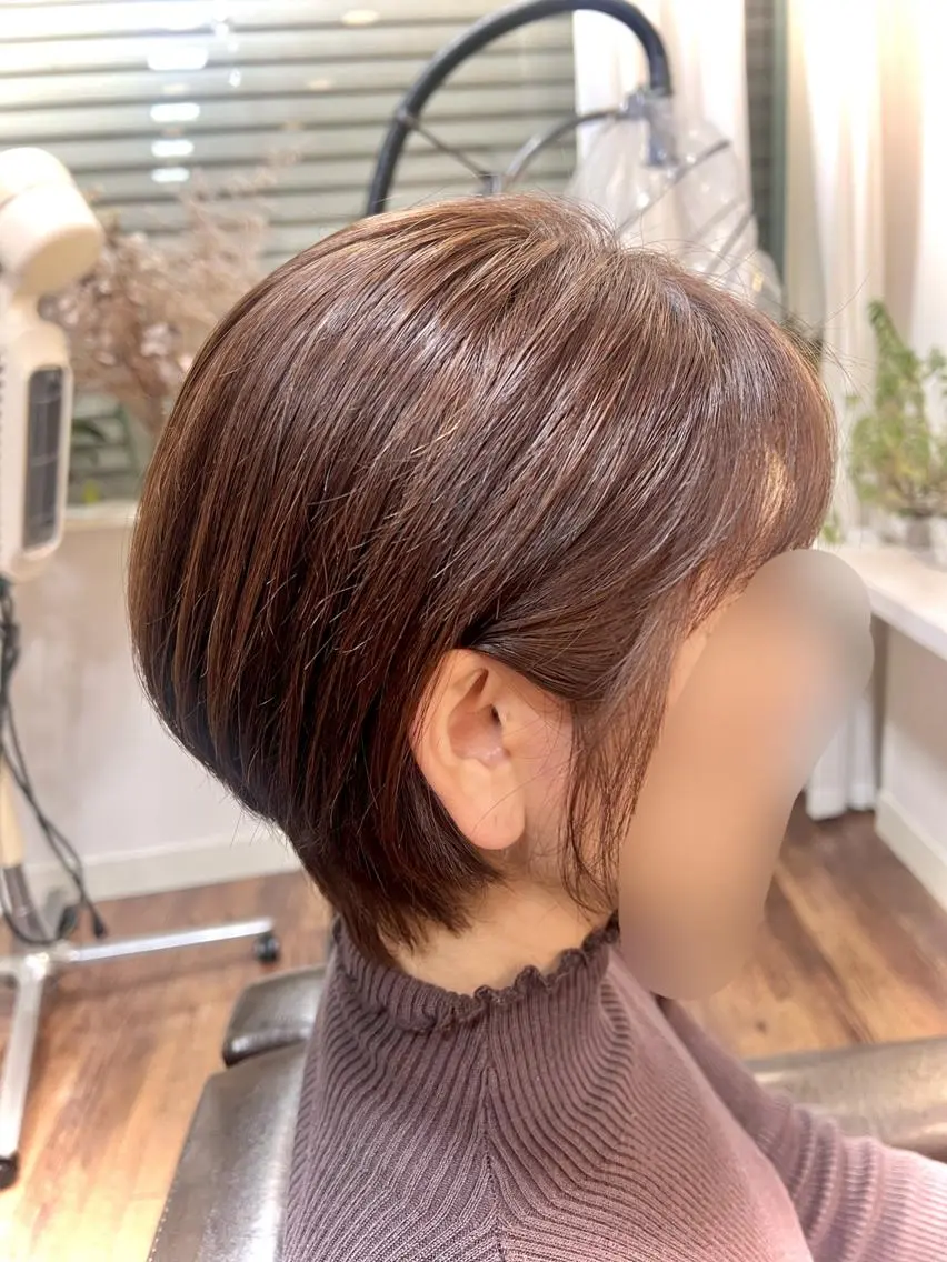 ショート ショートボブ ボブ ショートヘア salondeson Meguのヘアスタイル