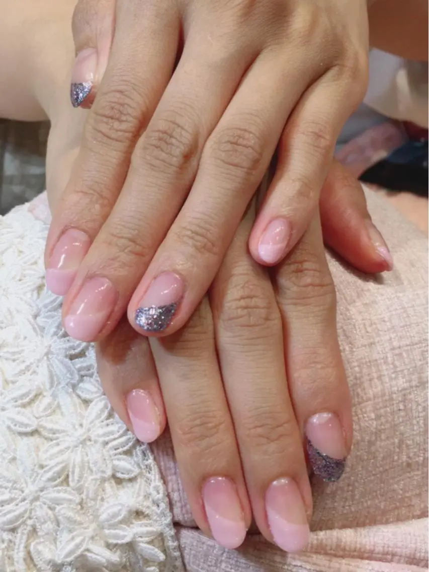 ネイル ビジューバイアクイユ ネイルズ 東中野店のネイルデザイン