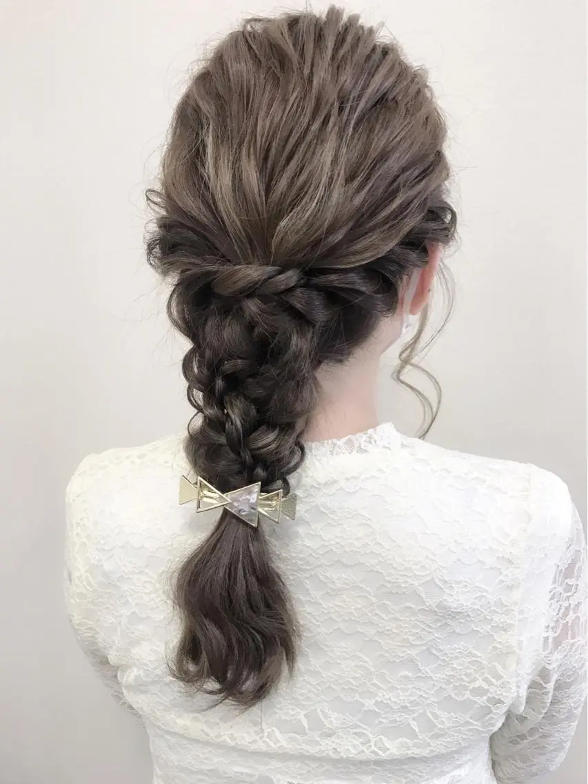 ロング ヘアアレンジ 結婚式・ブライダル 沢田 瞳のヘアスタイル