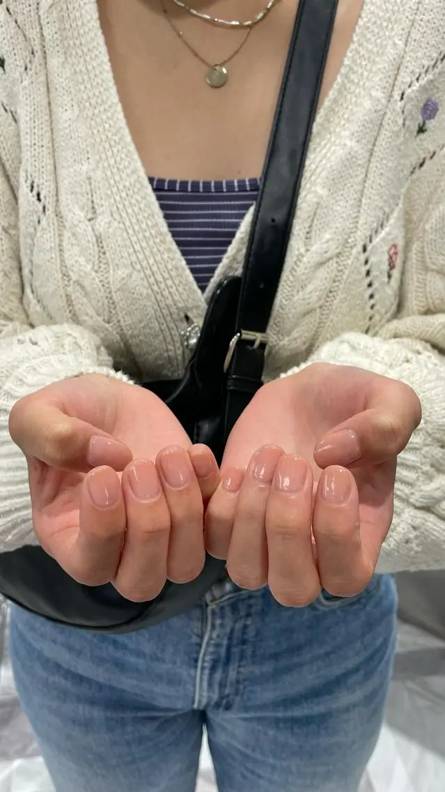 ネイル クルミ/ 💕ワンホンネイルのネイルデザイン