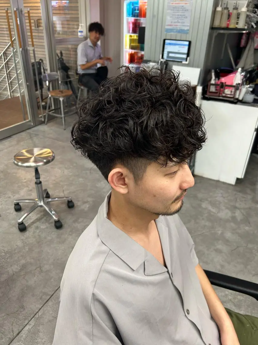 メンズ カット パーマ パーマ支持率No.1 ❤️‍🔥安成弾のヘアスタイル