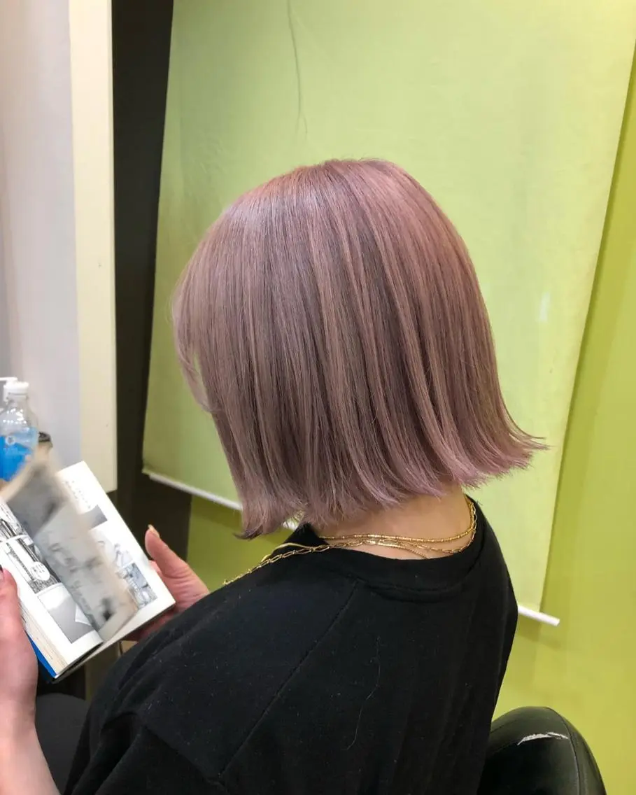 ショート カラー パーマ ヘアアレンジ メンズ メンズバレイヤージュ メンズブリーチ メンズハイライト メンズハイトーン メンズインナーカラー yasu ヤスのヘアスタイル