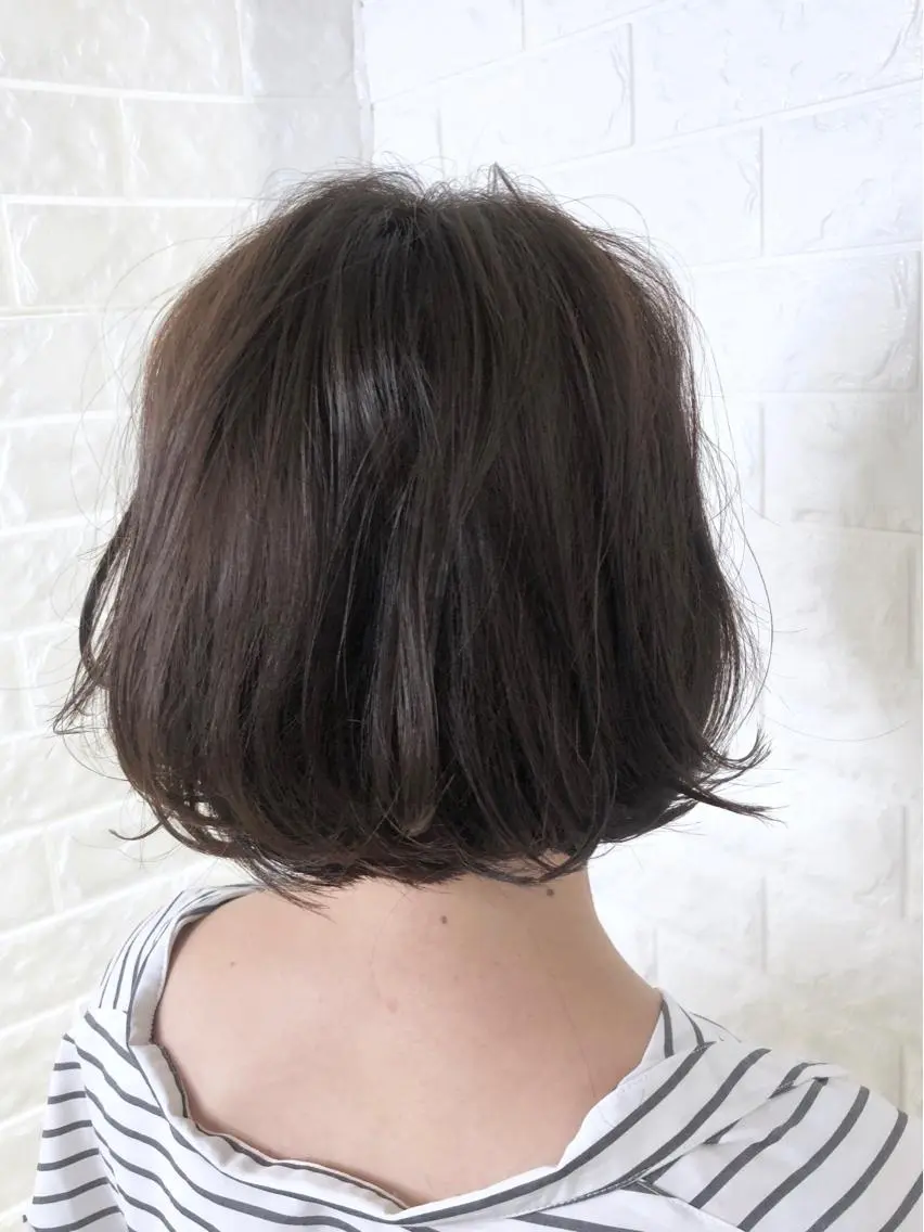 ショート 縮毛矯正/髪質改善 主税巧一のヘアスタイル