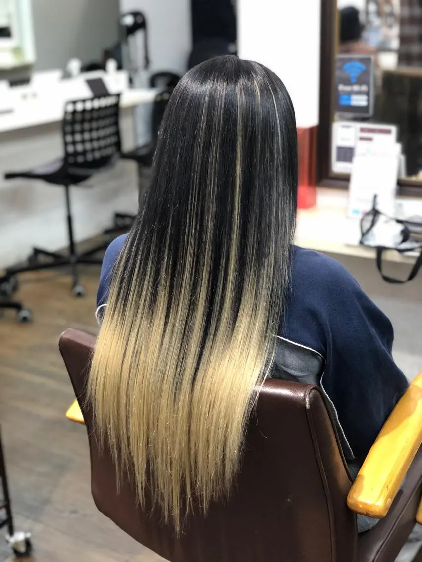 ミディアム エクステ 髪質改善ストレートo rメンズスタイル今岡のヘアスタイル