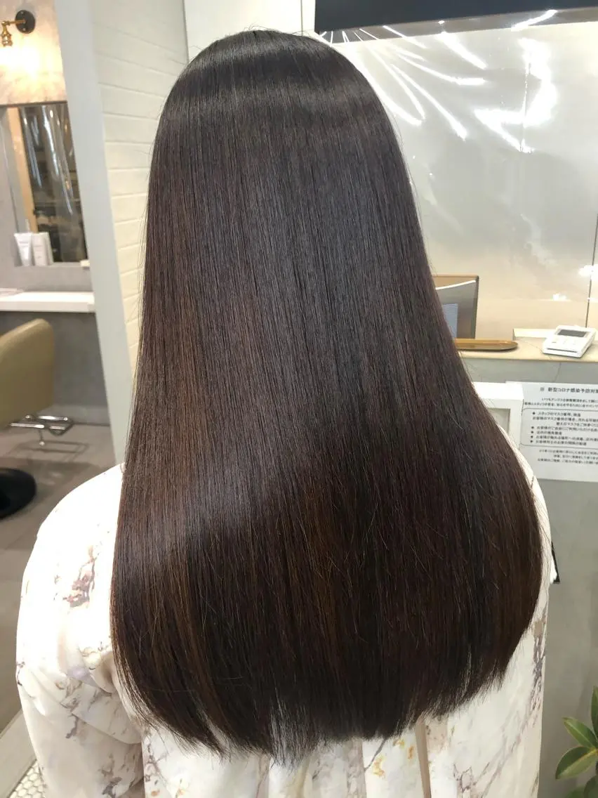 セミロング ヘアカラー トリートメント 【髪質改善特化･ 福田航洋】のヘアスタイル