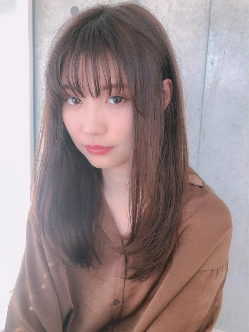ミディアム カラー ヘアアレンジ トリートメント ヘッドスパ ヘアセット 🪞SHE池袋 Official🪞のヘアスタイル