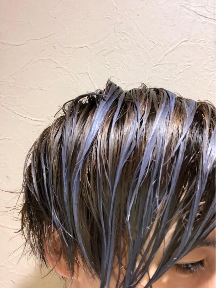 カラー ハイライトカラー ✂️髪質改善 kane✂️のヘアスタイル