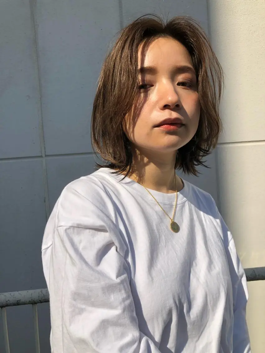 ショート カラー ボブレイヤー ボブ レイヤーカット 似合わせレイヤー 🇰🇷荒木洋文のヘアスタイル