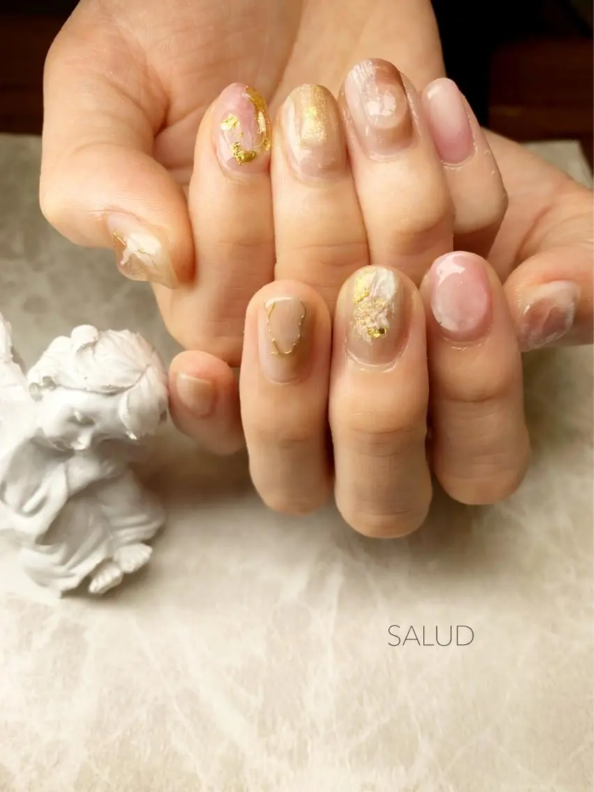 ネイル ハンドネイル Nail Salon SALUDのネイルデザイン