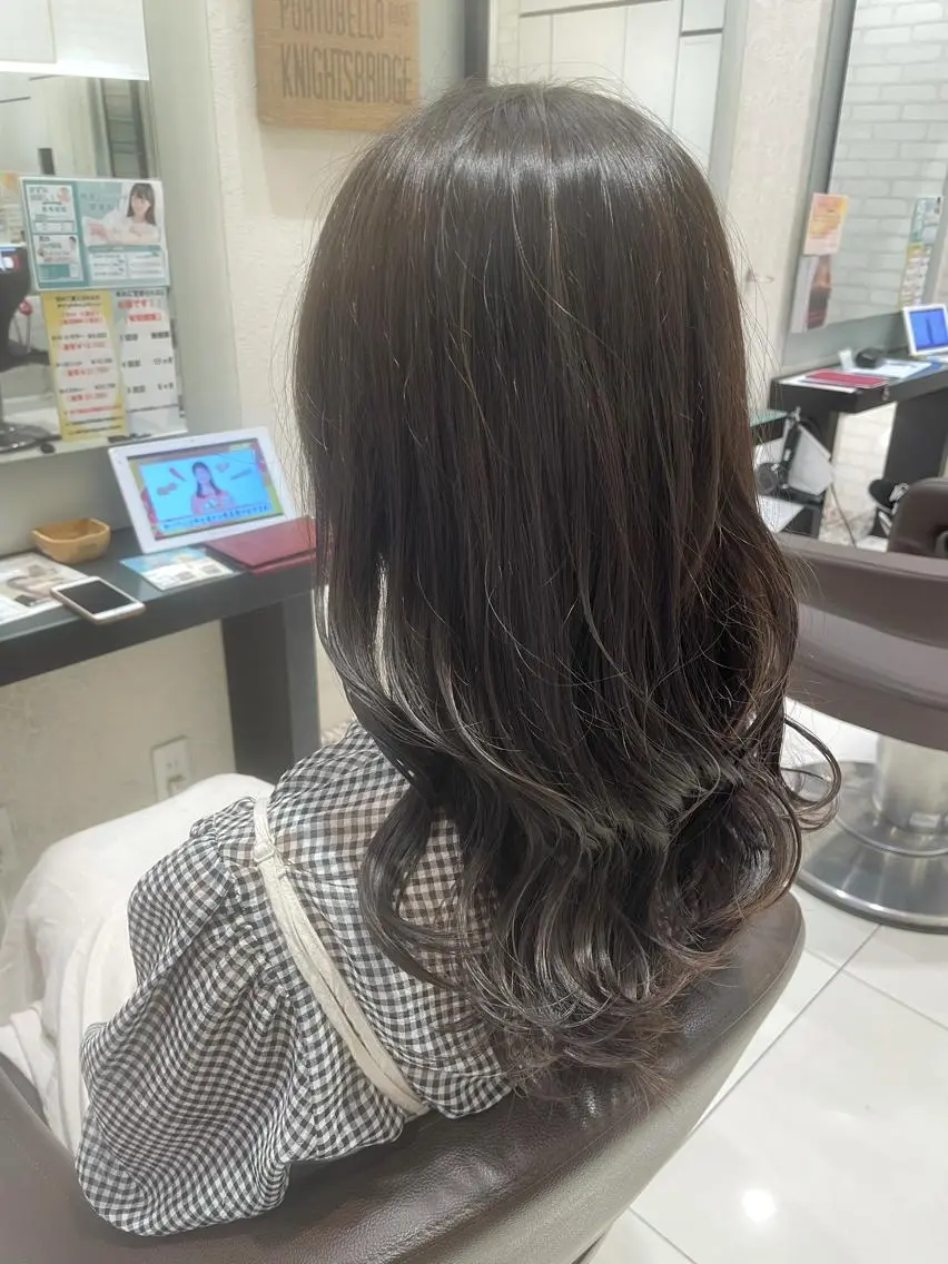 カラー ヘアカラー トリートメント EARTH 山﨑龍馬のヘアスタイル