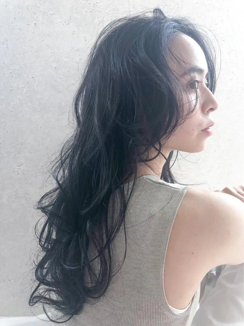 ロング カラー ヘアアレンジ ヘアカラー トリートメント ヘアセット 🎀暖色カラー🎀 ♡yurika♡のヘアスタイル