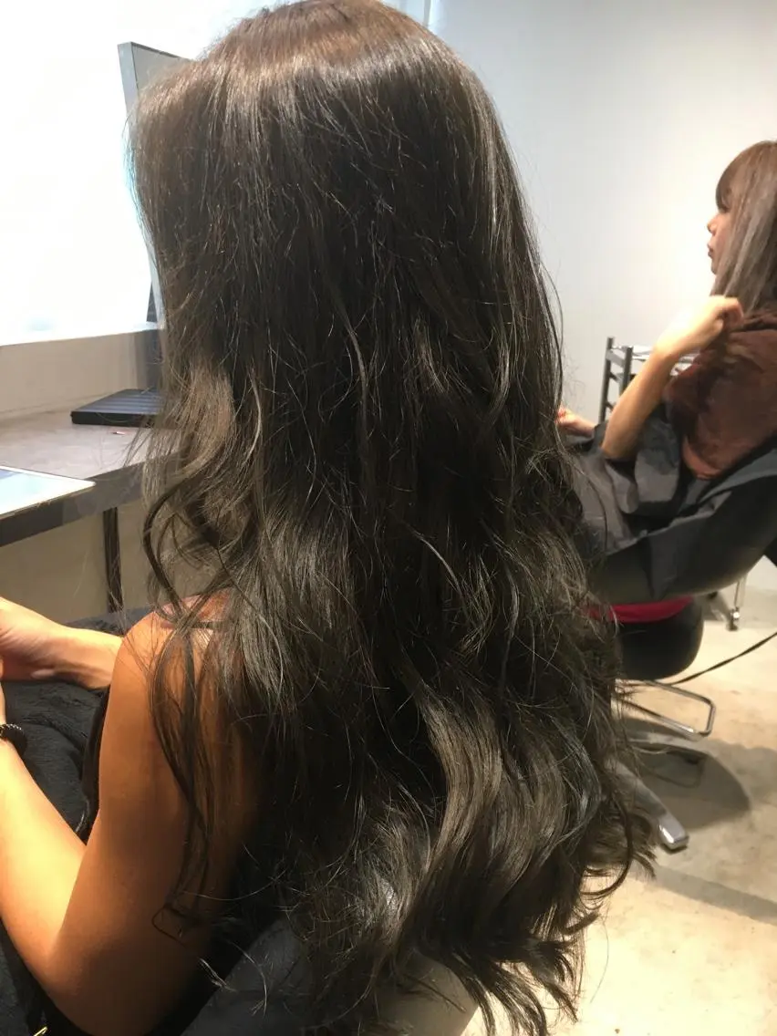 ロング カラー カット ヘアカラー トリートメント 髪質改善ULTOWA ✨松井 美幸のヘアスタイル