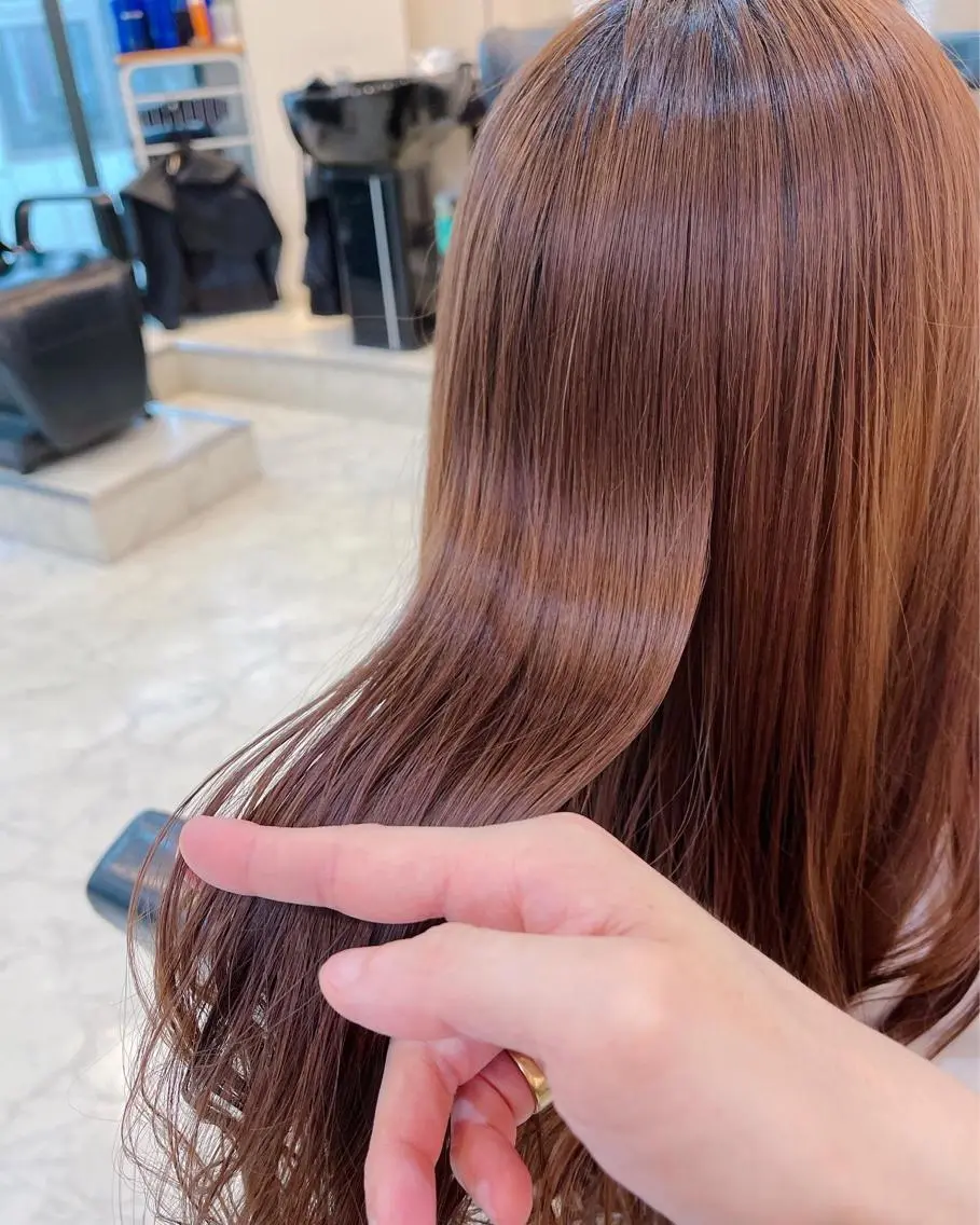 ロング カラー トリートメント 縮毛矯正 トリートメント ☆毎月先着15名まで ☆シバタユートのヘアスタイル