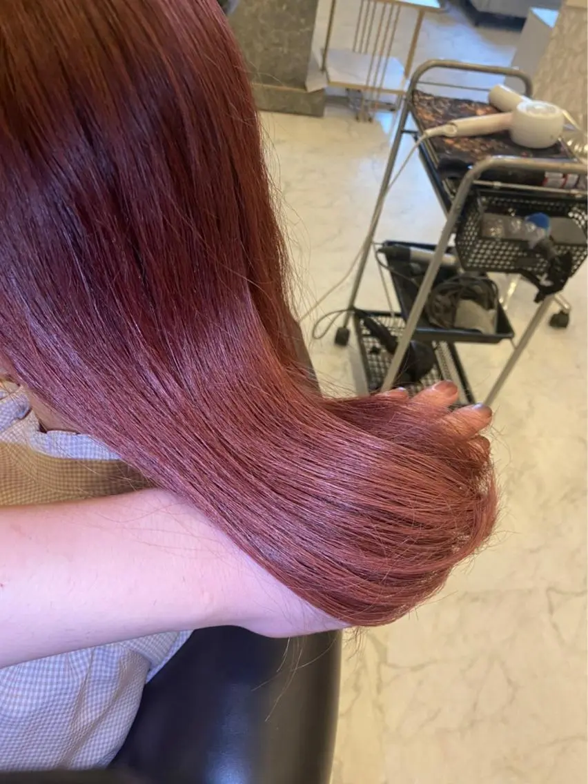 ロング カラー カット ヘアカラー トリートメント 💎JADE GRACE💎のヘアスタイル