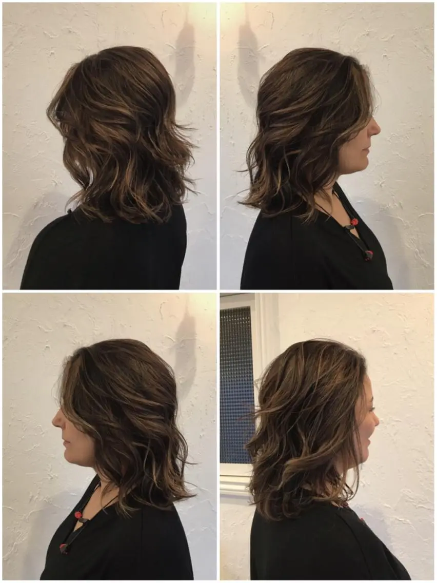 セミロング カラー パーマ ヘアアレンジ メンズ メンズハイライト ハイライトカラー ハイライト 豊橋美容院 ソンリエのヘアスタイル