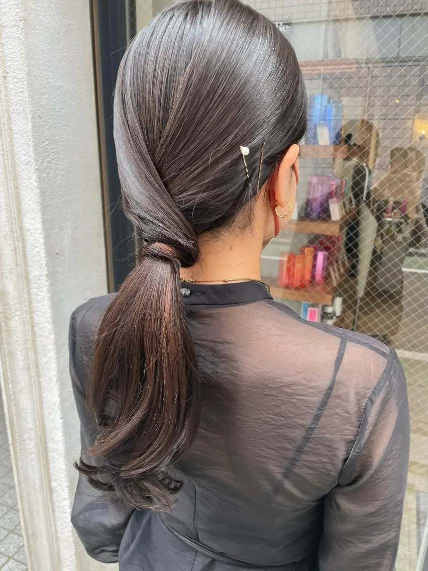 ロング ゆず .🎀のヘアスタイル