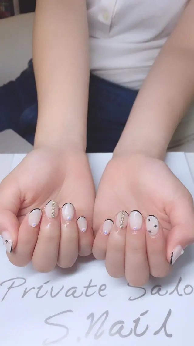 ネイル 西大分S.Nail 𓏲⋆🪸.⋆⸜🫧のネイルデザイン