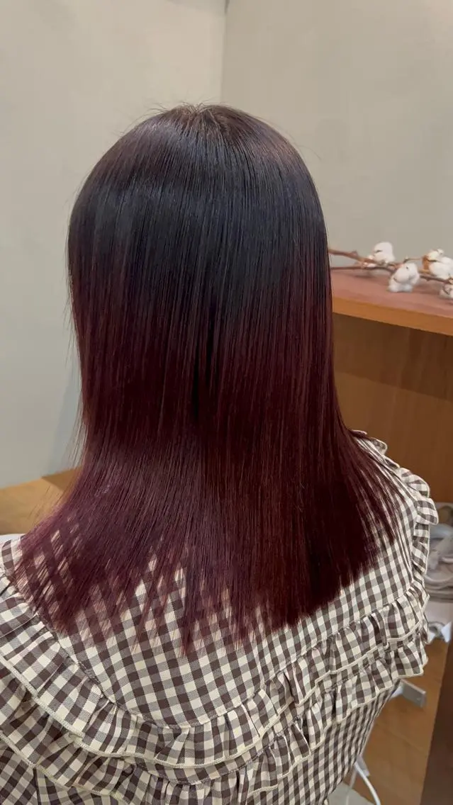 セミロング カット ヘッドスパ 名古屋/久屋大通 /不破新のヘアスタイル