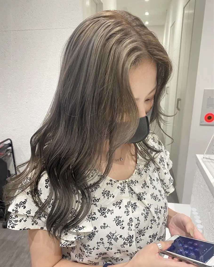 ロング 亀川蓮 Agu hairのヘアスタイル