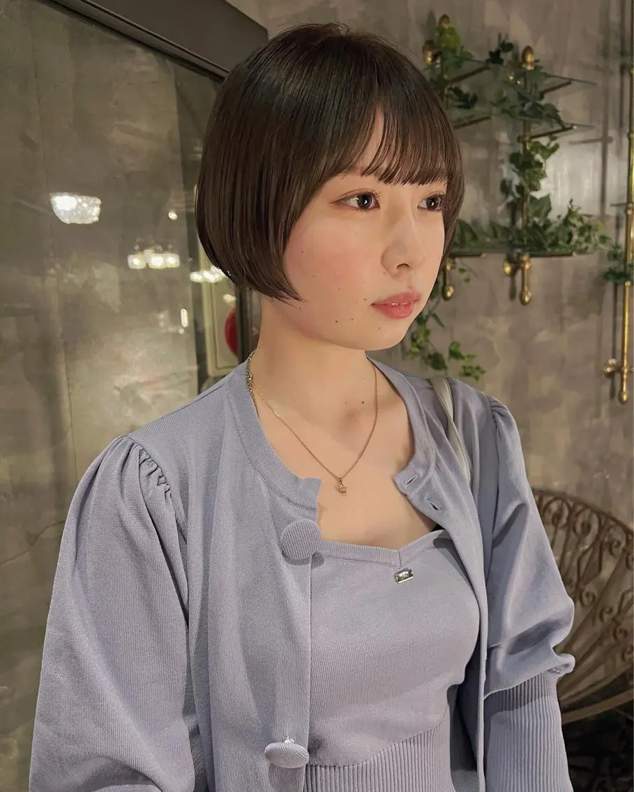 ショート カラー 圧倒的デザイン力 店長🎨RENAのヘアスタイル