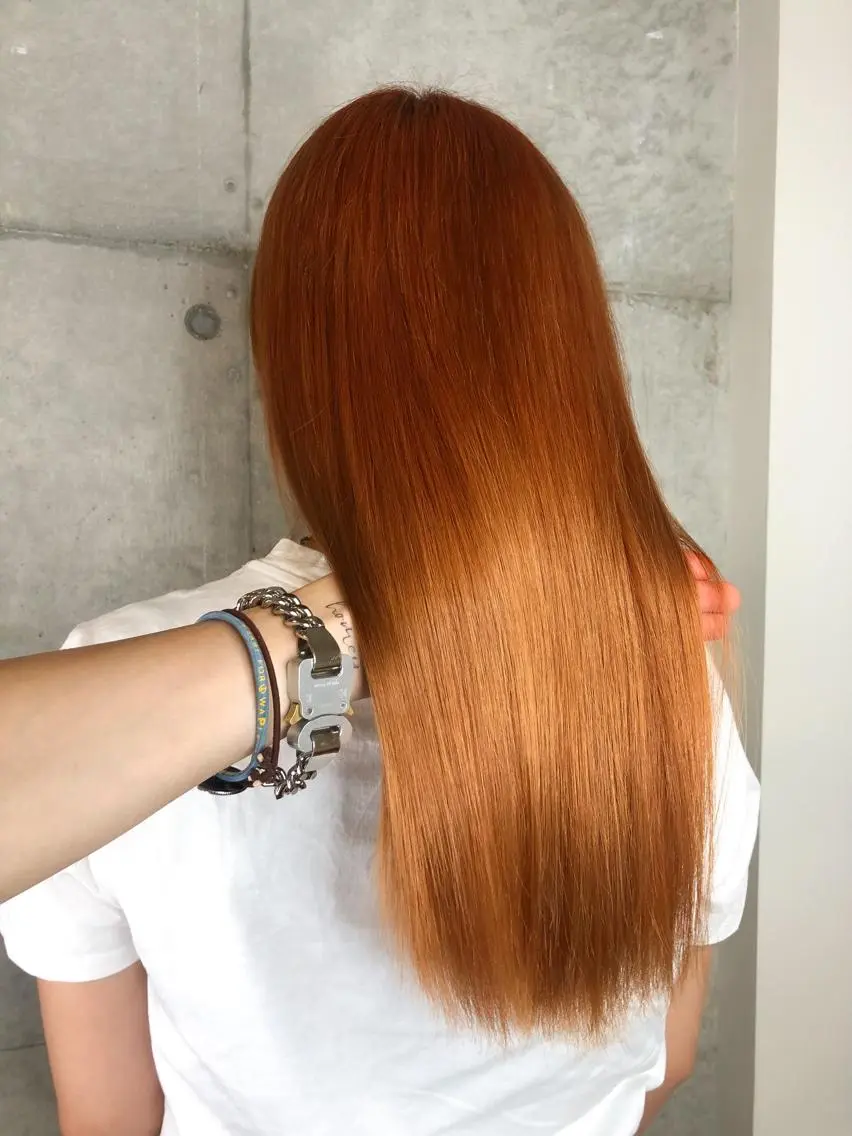カラー ヘアカラー 河原 楓樹のヘアスタイル