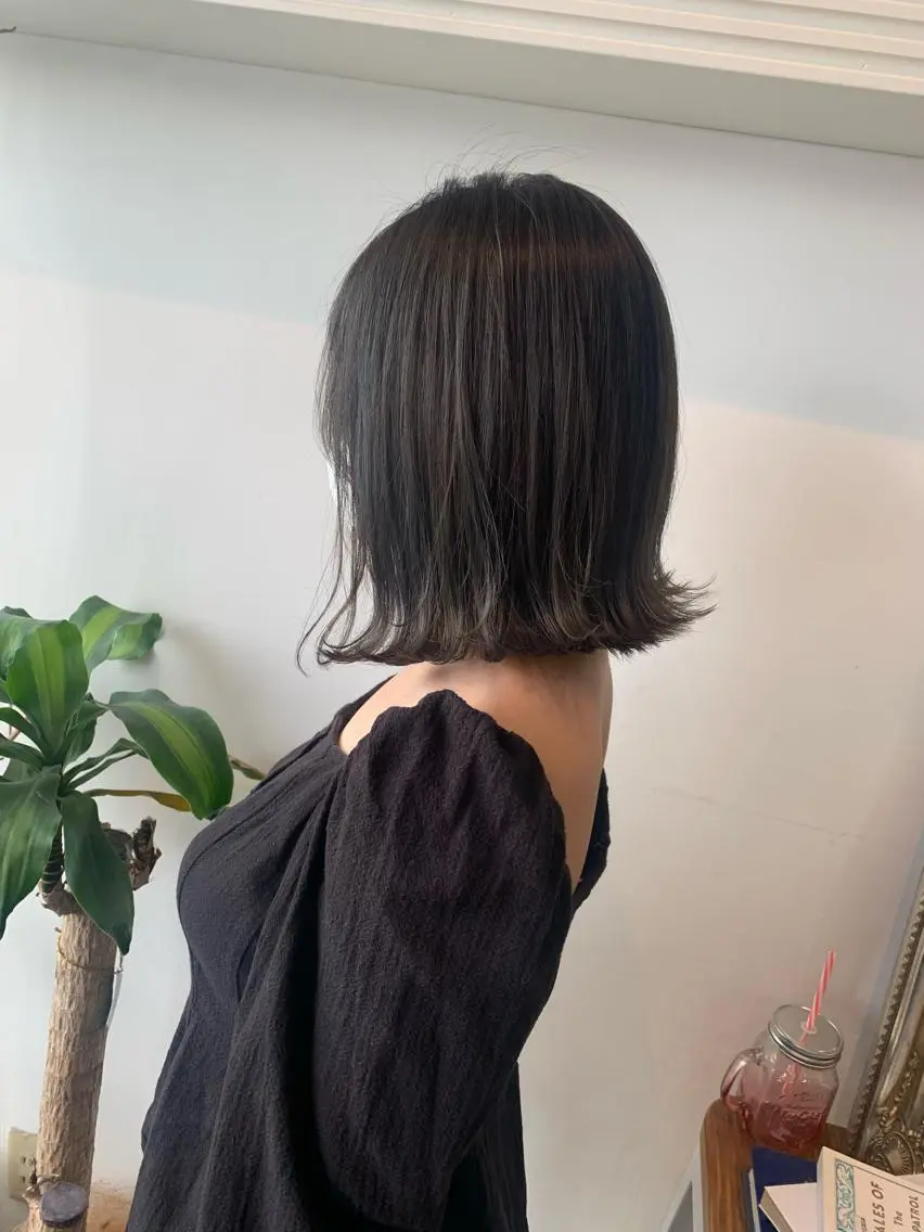 ミディアム ヘアカラー トリートメント ヘッドスパ ヘアセット 大宮/山口 竣也のヘアスタイル