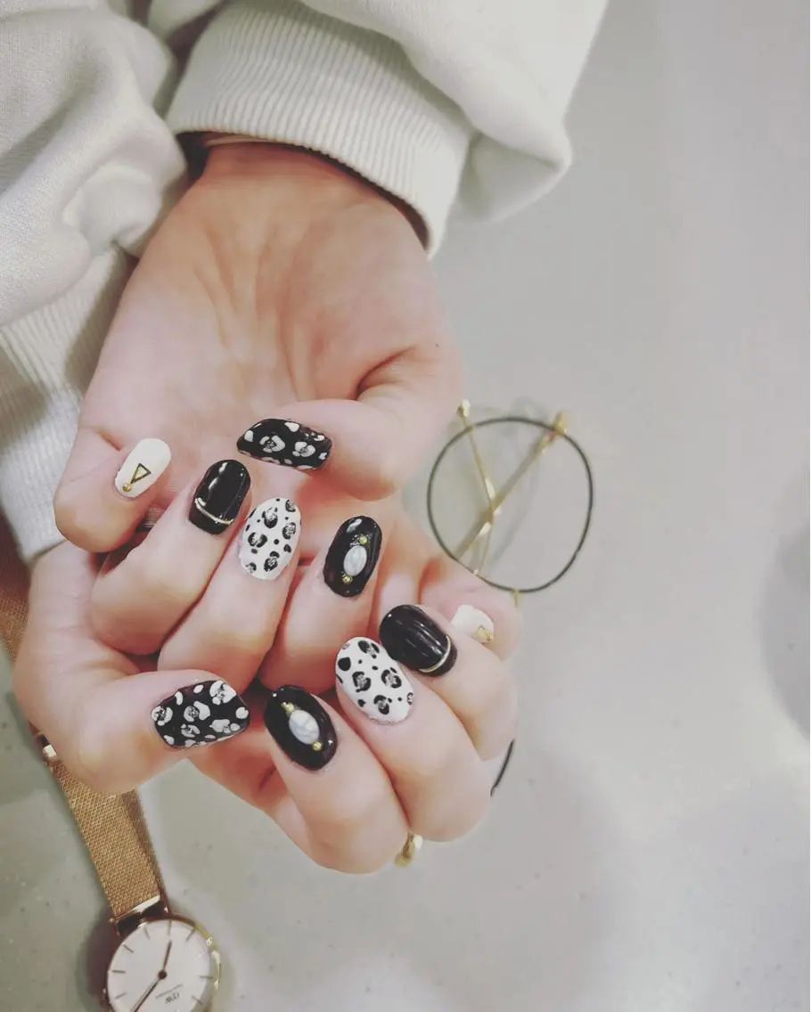 ネイル アニマル柄 nail salon Defiのネイルデザイン