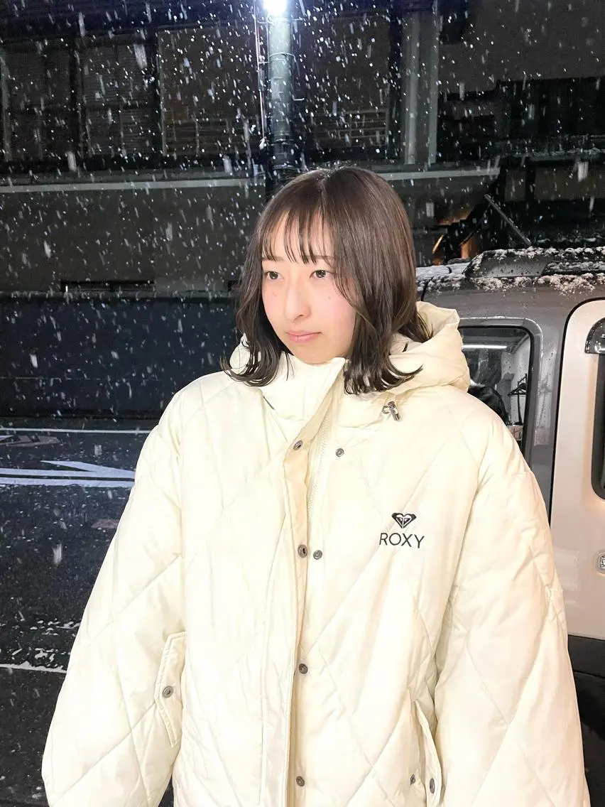ミディアム マツダ レンのヘアスタイル