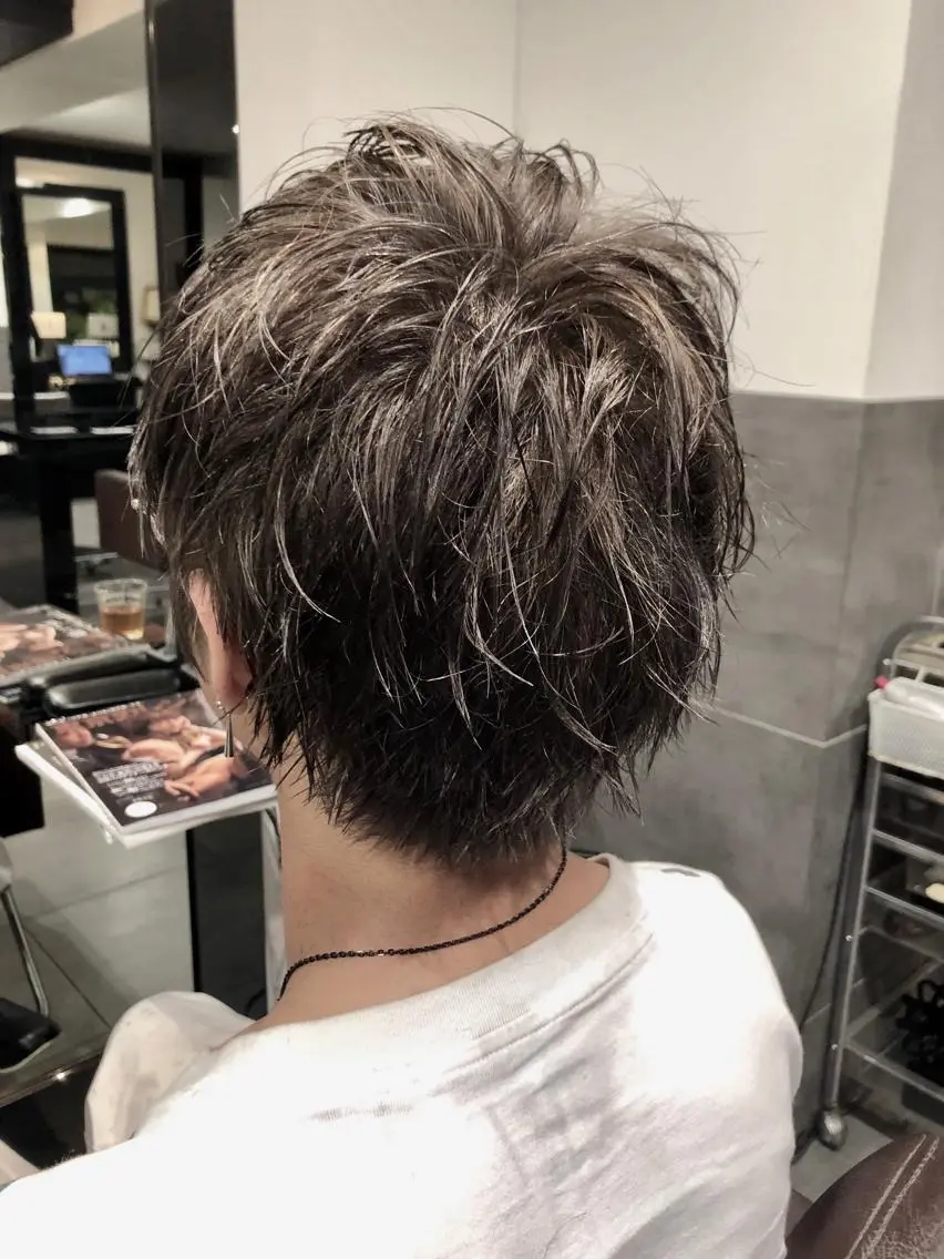 メンズ カット ヘアカラー ⭕️メンズパーマ⭕️ 山口 裕太郎のヘアスタイル