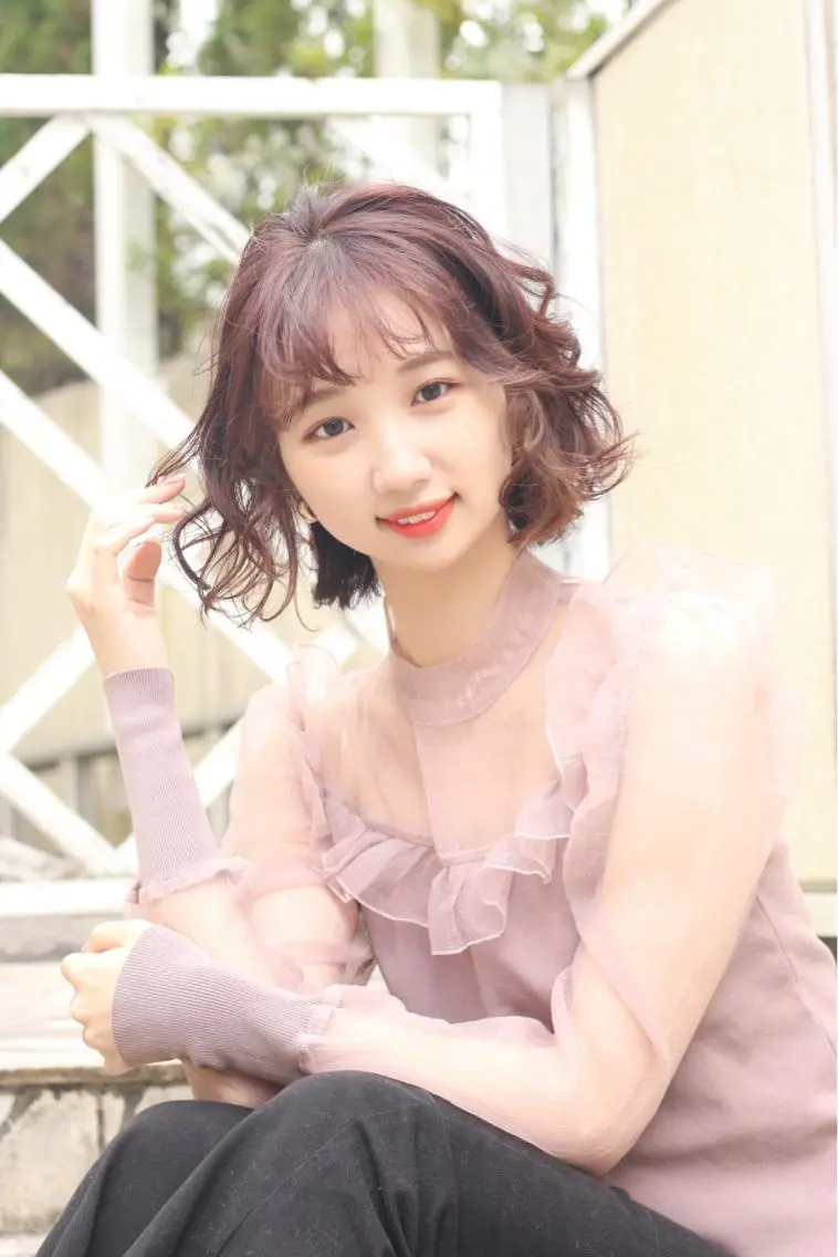 ミディアム カラー カット ヘアカラー ヘアセット ✂️似合わせの魔術師 石田一樹✂️のヘアスタイル