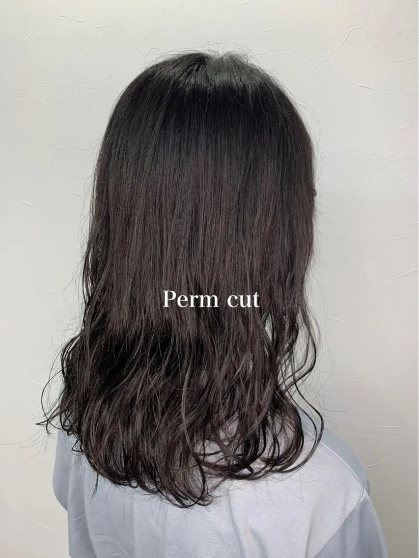セミロング セミロングパーマ エクステ＊美髪サロン KR2S河内長野店長のヘアスタイル