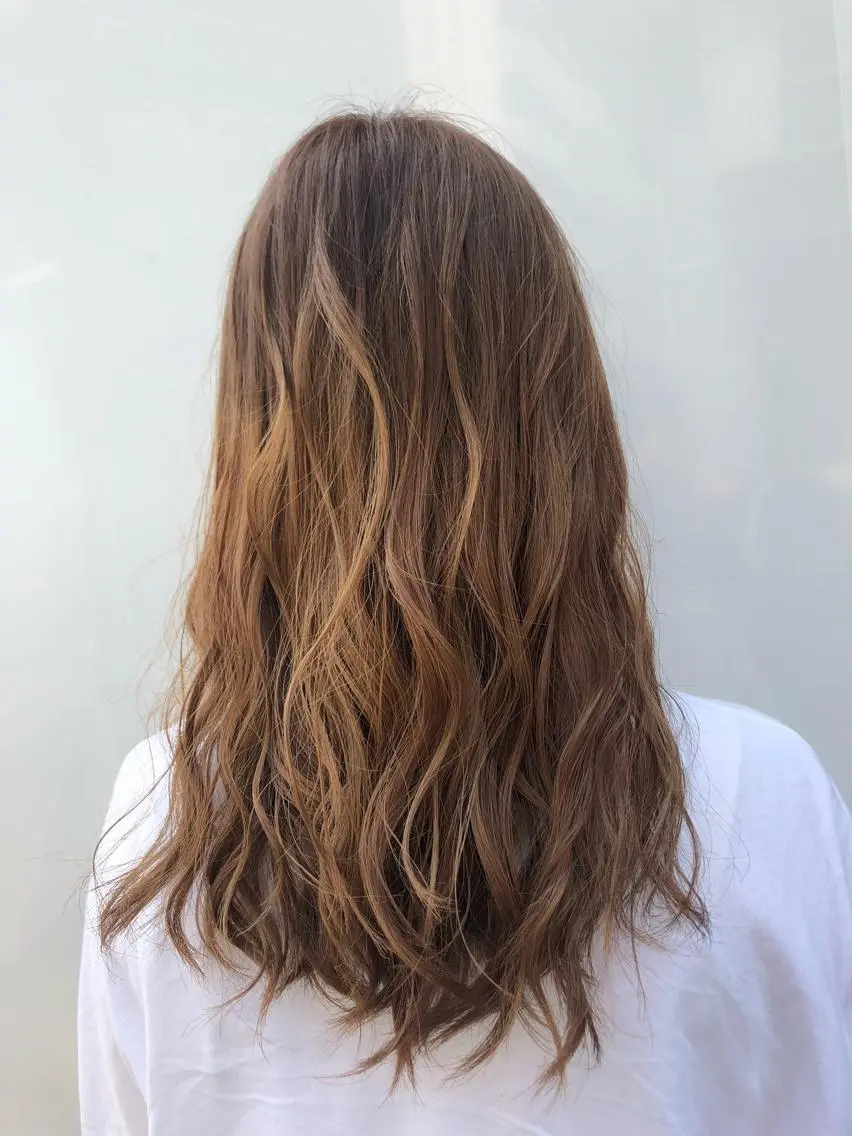 ロング ヘアカラー トリートメント 縮毛矯正の達人 ☆　松本のヘアスタイル
