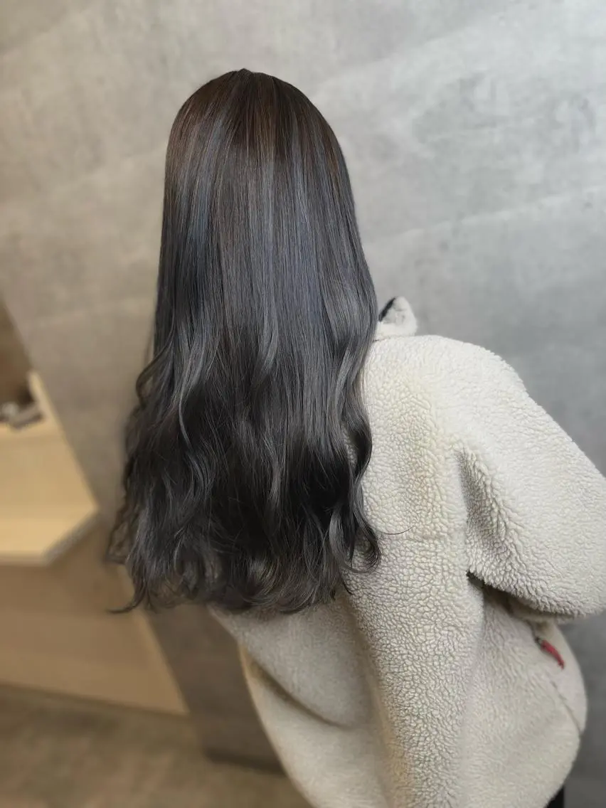 ロング カラー 🌿海山龍馬🌿前髪 /顔まわり/レイヤーのヘアスタイル
