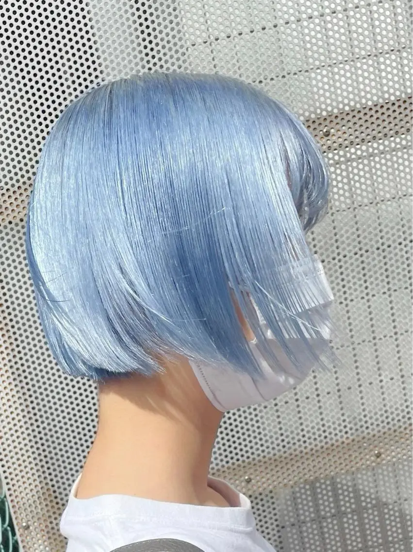 ミディアム カラー ヘアカラー トリートメント ヘアセット 柔らかカラー/ 縮毛矯正YUTO🧋のヘアスタイル