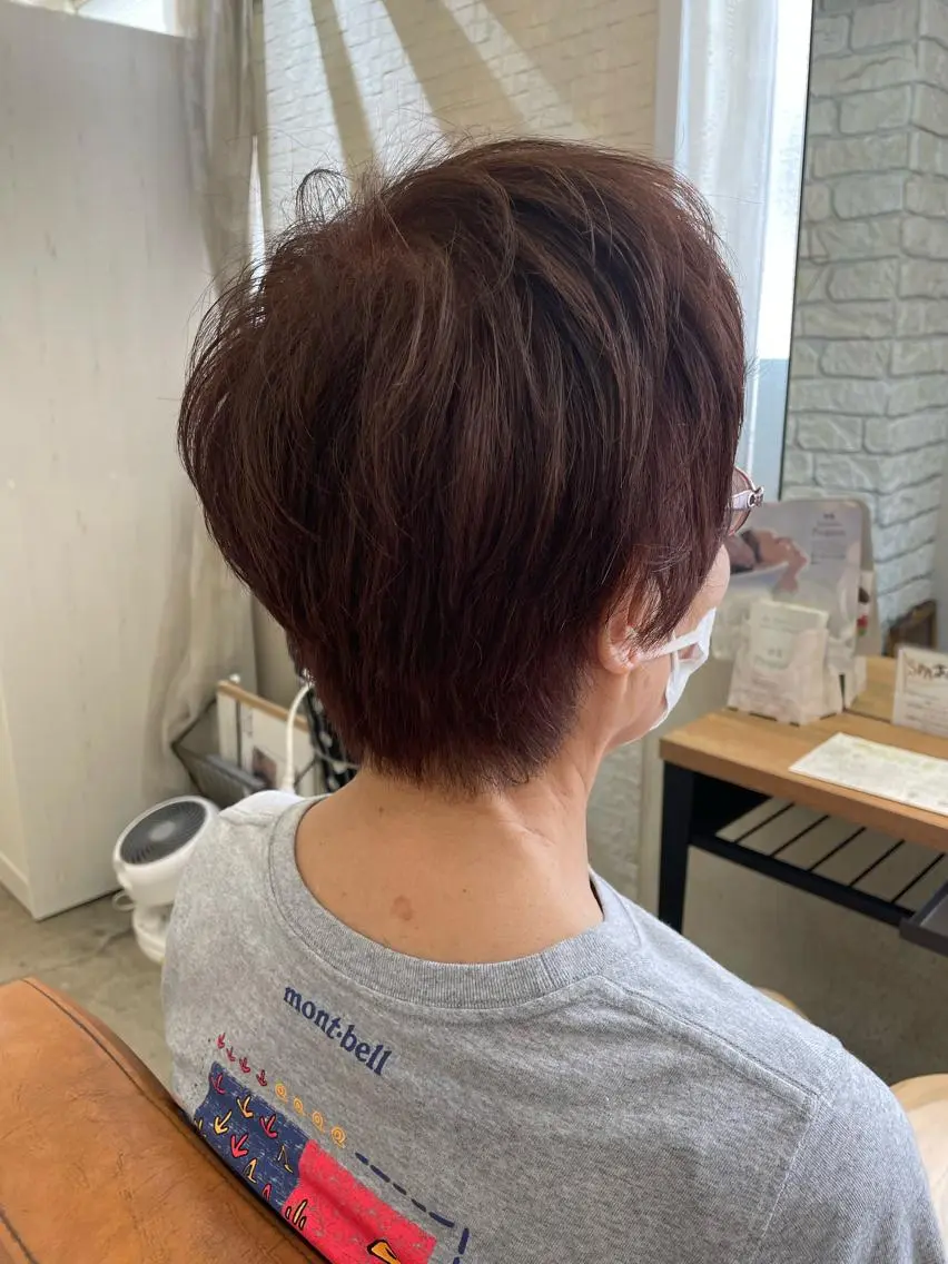 ショート 北川 智海のヘアスタイル
