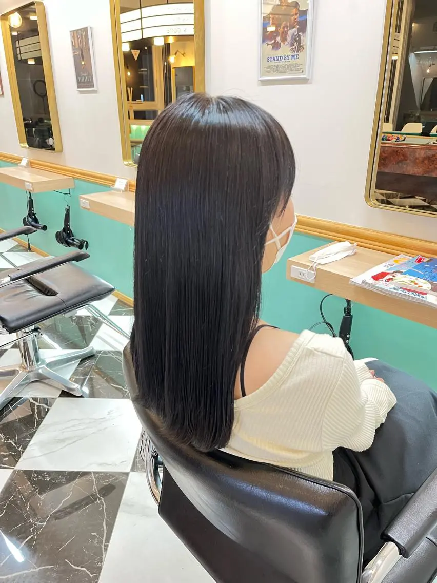 ロング レイヤー🩵透明感 ೀユイ🌙のヘアスタイル