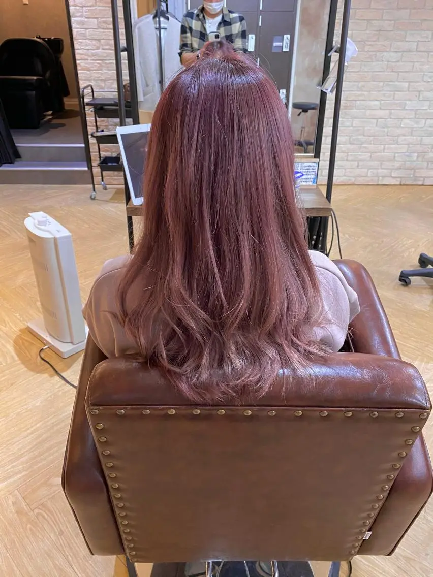 ロング カラー 髪質改善、縮毛矯正/ ネモト マサヒデのヘアスタイル