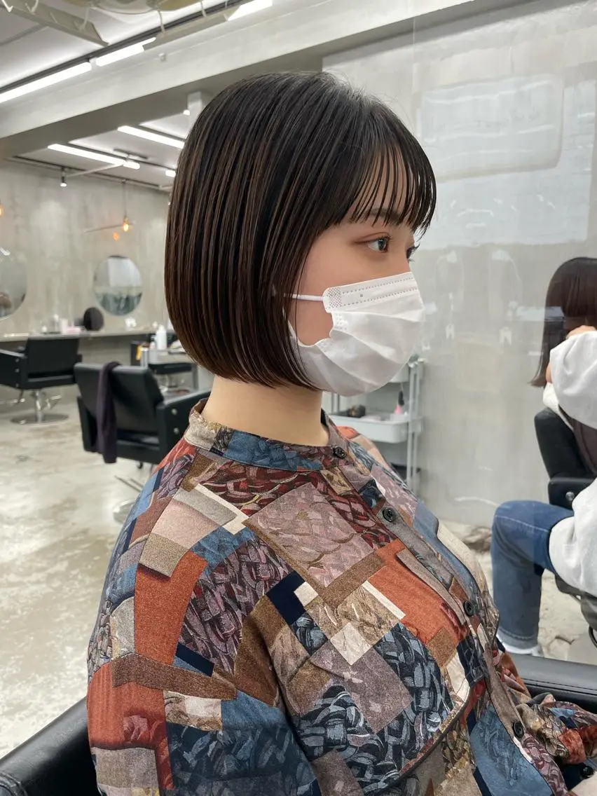 ショート カラー 華 /ショート/ボブのヘアスタイル