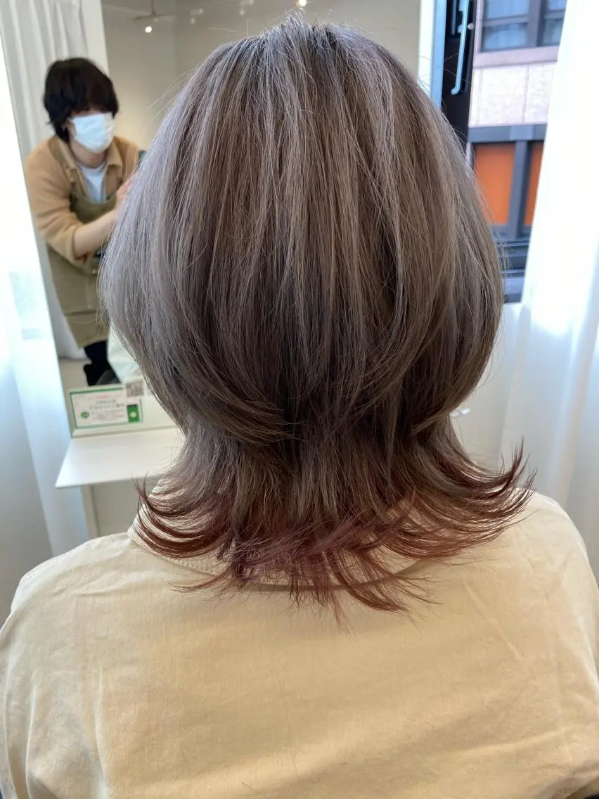ショート カラー カット ヘアカラー トリートメント 髪質改善カラー✨質感 ショート✨石山航のヘアスタイル