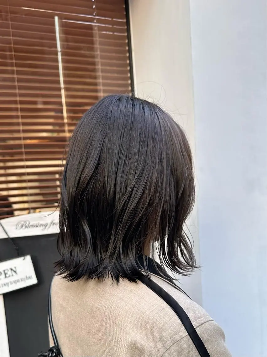 ミディアム カラー カット 新宿御苑前/新宿 Ryuseiのヘアスタイル