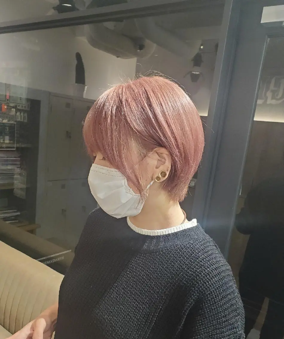 ショート カット ヘアカラー トリートメント ✨本日空きあります✨ 遠田コウヘイ🌟のヘアスタイル