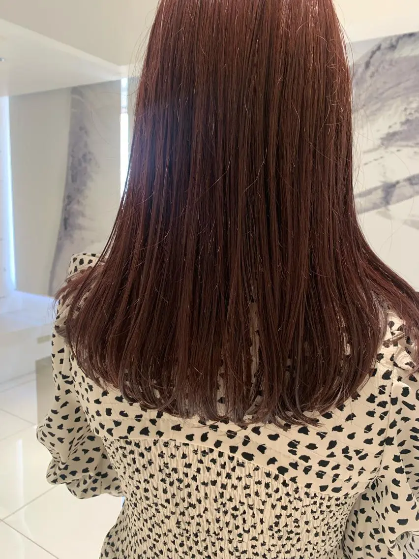 ロング カラー Takahashi Yuriのヘアスタイル
