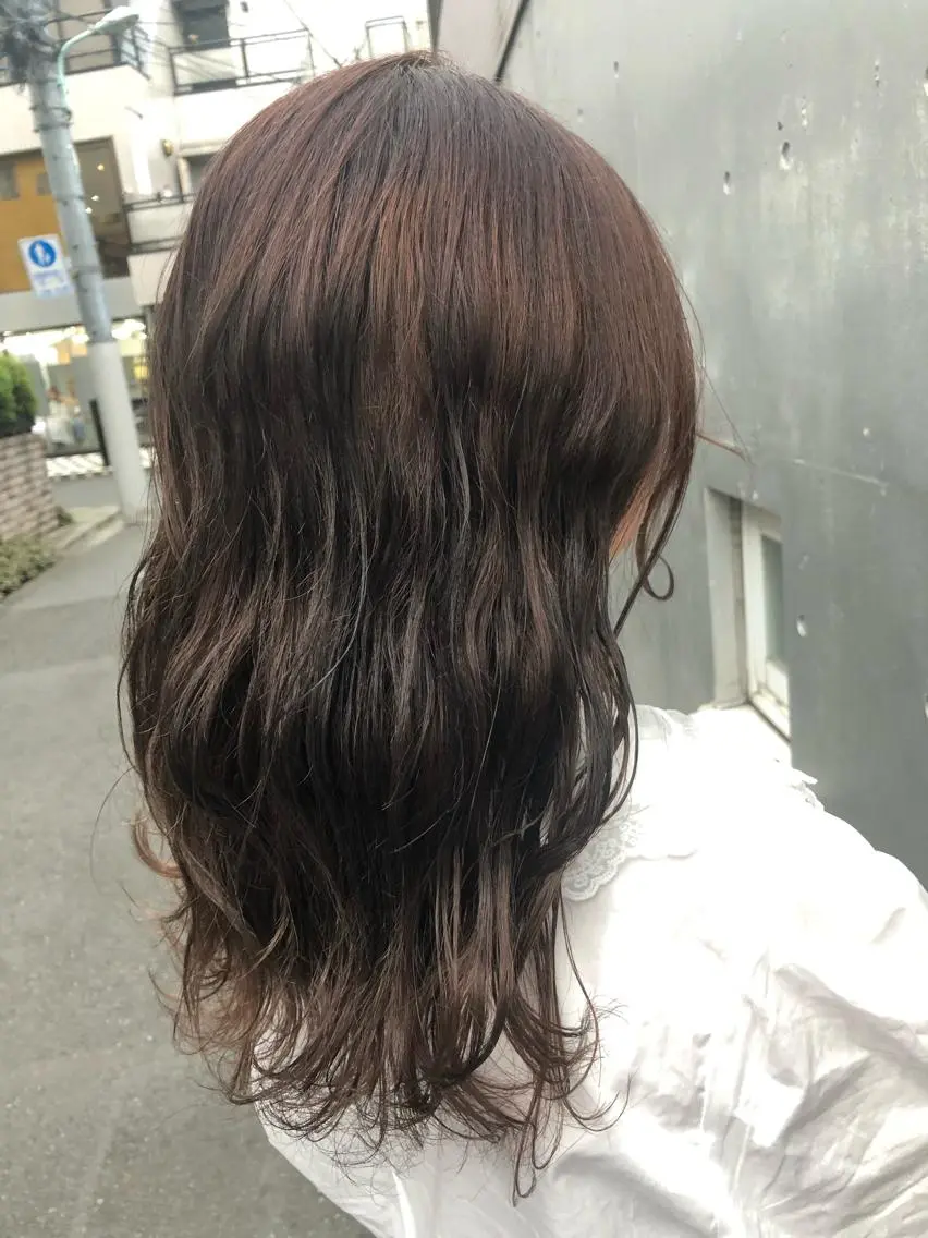 ロング カット ヘアカラー トリートメント お気に入り数2.3万 🏆SHO🏆のヘアスタイル