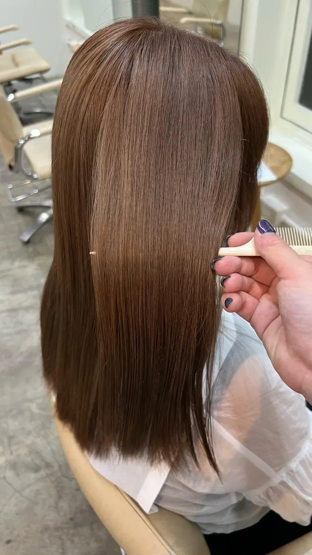 ロング カット MION✂️ 似合わせカットのヘアスタイル