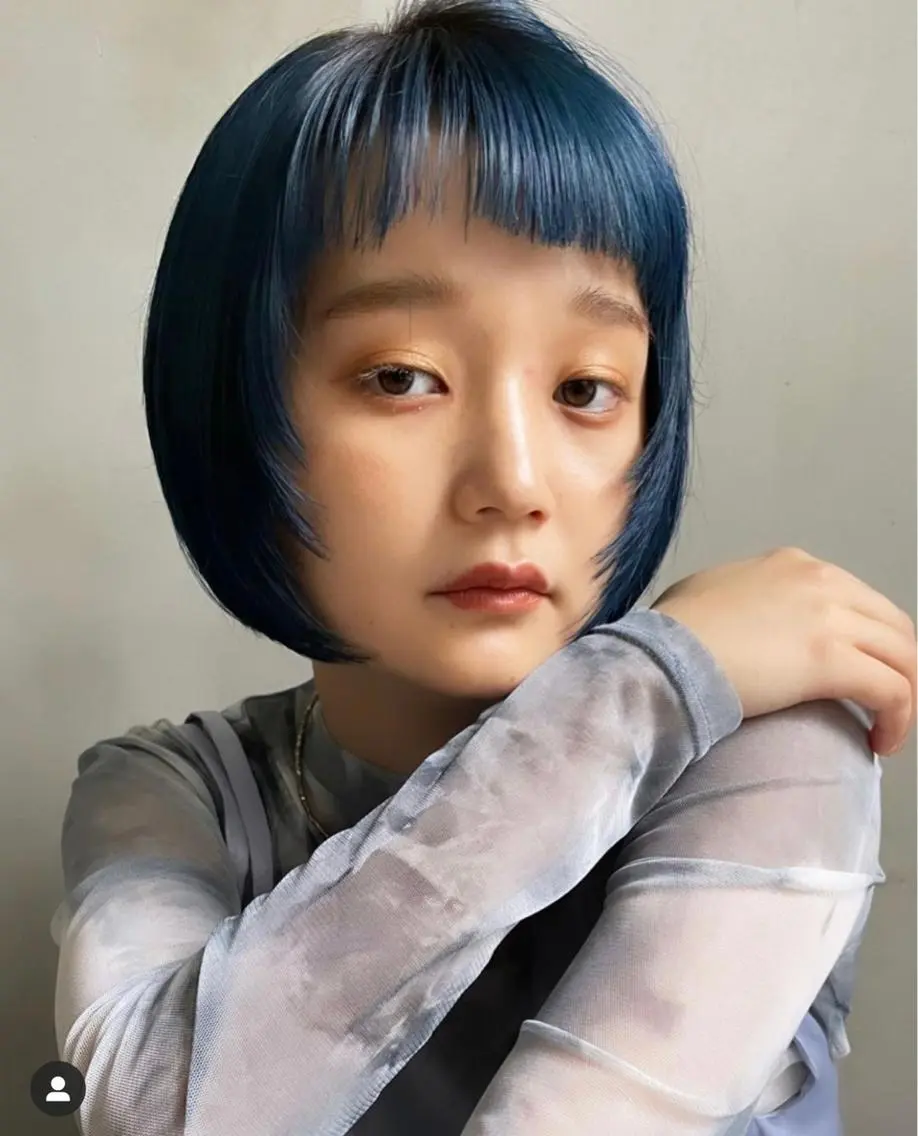 ショート デザインカラーEir 茶屋町/田村のヘアスタイル
